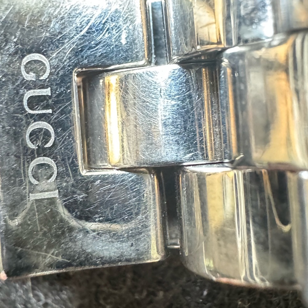 Gucci vintage Industrial vibe Swiss made authentic #2305L - Picture 3 of 12